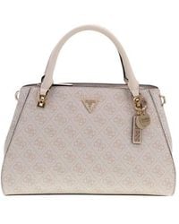 Guess - White Polyethylene Handbag - Lyst