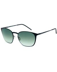 Italia Independent - Black Metal Sunglasses - Lyst