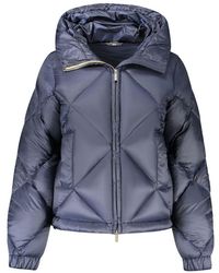 K-Way - Blu Polyester Jacket - S - Lyst