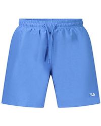 Fila - Swim Shorts Elastic Waist - Lyst