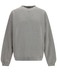 Golden Goose - Gray Cotton Sweatshirt - Lyst