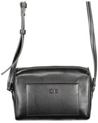 Calvin Klein - Black Polyester Shoulder Bag - Lyst