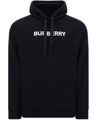 Burberry - Ansdell Hooded Logo Sweatshirt - Lyst