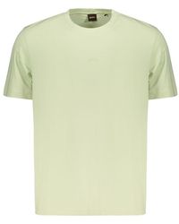 BOSS - Verde Cotton Men's T - Lyst