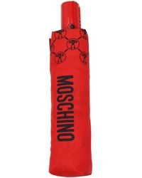 Moschino - Red Polyester Umbrella - Lyst