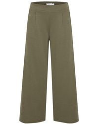 Ichi - Green Recycled Polyester Jeans & Pant - Lyst