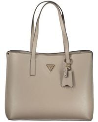 Guess - Grigio Poliuretano 's Handbag - Lyst