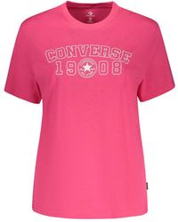 Converse - Cotton T-Shirt - Lyst