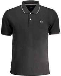 La Martina - Cotton Polo Shirt - Lyst