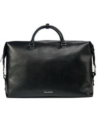 Baldinini - Black Leather Di Calfskin Luggage And Travel - Lyst