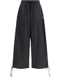 KENZO - Black Polyester Cargo Pants - Lyst