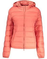 North Sails - Rosso Polyester Woman Jacket - Lyst