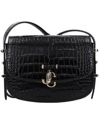 Jimmy Choo - Leather Crossbody Bags - Lyst