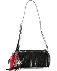 Desigual - Black Polyurethane Handbag - Lyst