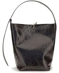 Benedetta Bruzziches - Black Calf Leather Bos Taurus Shoulder Bag - Lyst