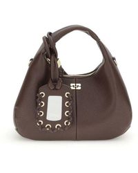 Ganni - Hobo Mini Grained - Lyst