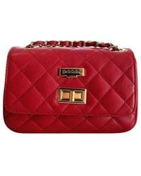 Baldinini - Red Leather Crossbody Bag - Lyst