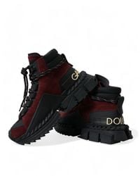 Dolce & Gabbana - Super King High Top Sneakers Shoes - Lyst