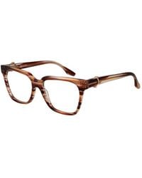 Trussardi - Orange Acetate Glasses (frames) - Lyst