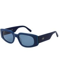 GANT - Blue Acetate Sunglasses - Lyst