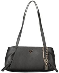 Guess - Black Polyurethane 's Bag - Lyst