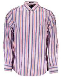 GANT - Cotton Shirt - Lyst