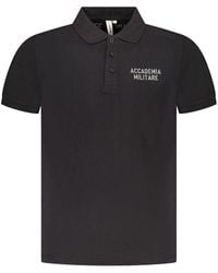 Accademia Militare - Cotton Polo Shirt - Lyst