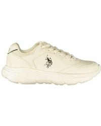 U.S. POLO ASSN. - White Polyurethane 's Sneaker - Lyst