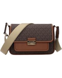 Michael Kors - Bradshaw Shoulder Bag For Fabric/Acorn - Lyst