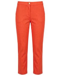 Trussardi - Orange Cotton 's Pant - Lyst