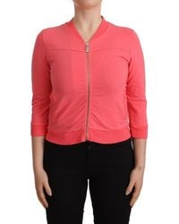 Blumarine - Elegant Full Zip Sweater - Lyst