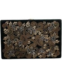 Dolce & Gabbana - Velvet Frame Clutch Evening Party Purse Bag - Lyst