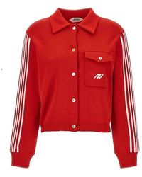 Autry - Side Band Cardigan - Lyst