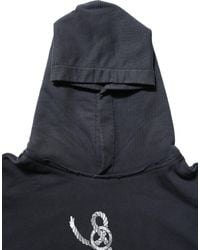 Dolce & Gabbana - Anchor Print Hooded Sweatshirt Sweater Cotton Clothing - Lyst