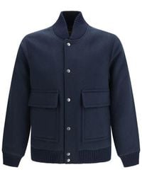 Woolrich - Wool Oves Aries Bomber - Lyst