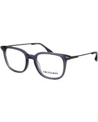 Trussardi - Blue Acetate Glasses (frames) - Lyst