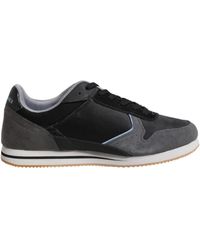 Trussardi - Black Gray Lace Up Low Top Casual Sneakers Shoes - Lyst