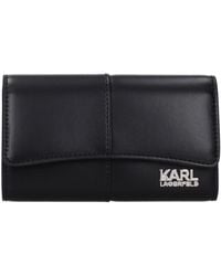 KARL LAGERFELD - Kore Wallet Polyurethane - Lyst