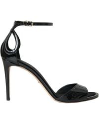 Dolce & Gabbana - Keira Leather Heels Sandals Shoes - Lyst