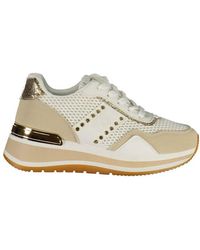 Laura Biagiotti - Bianco Polyurethane Sneaker - Lyst