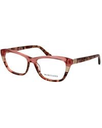 MARCIANO BY GUESS - Pink Acetate Glasses (frames) - Lyst