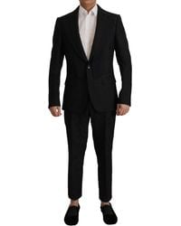Dolce & Gabbana - Polyester Formal 2 Piece Martini Suit - Lyst