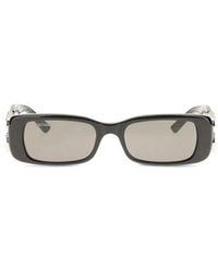 Balenciaga - Black Acetate Sunglasses - Lyst