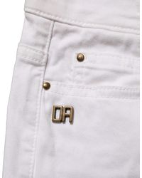 Daniele Alessandrini - White Cotton Stretch Skinny Denim Jeans - Lyst