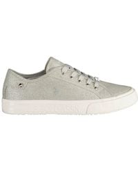 U.S. POLO ASSN. - Silver Polyester Sneaker - Lyst