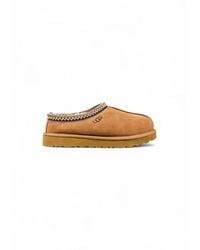 UGG - Beige Leather Ankle Boots - Lyst