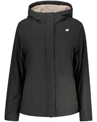 K-Way - Nero Nylon Donna Jacket - S - Lyst