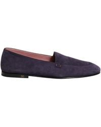 Dolce & Gabbana - Violet Velvet Slip On Men Flats Loafers Shoes - Lyst