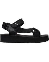 Prada - Fabric Sandals - Lyst