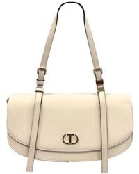 Twinset - White Pu Shoulder Bag - Lyst